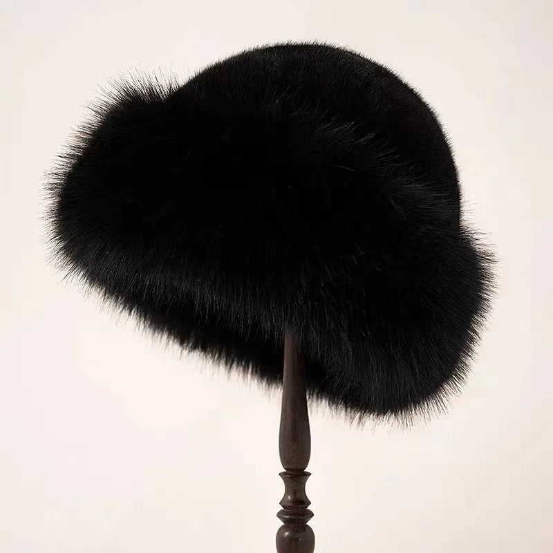 Victoria - Luxe Faux Fur Hat