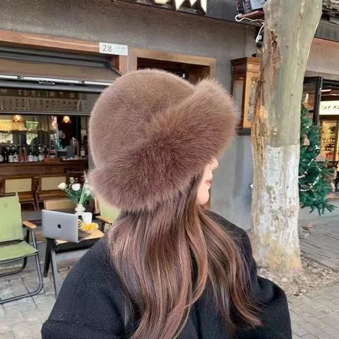 Victoria - Luxe Faux Fur Hat