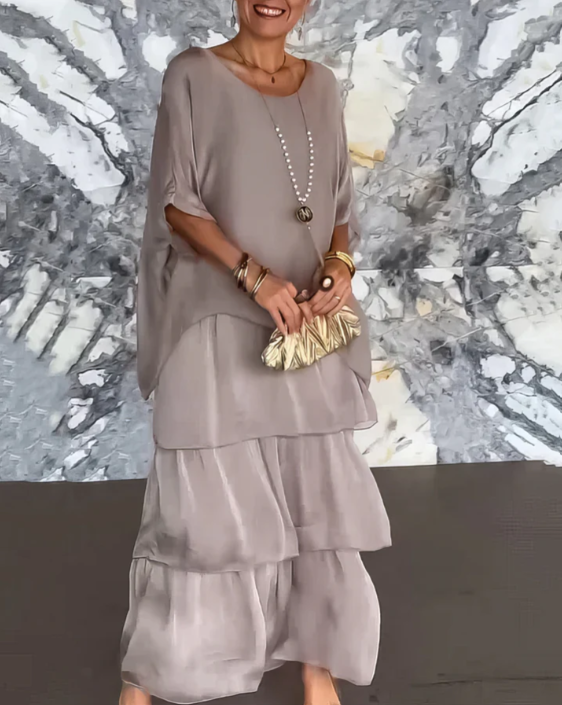 NOA – ELEGANT TUMMY COVERING MAXI DRESS