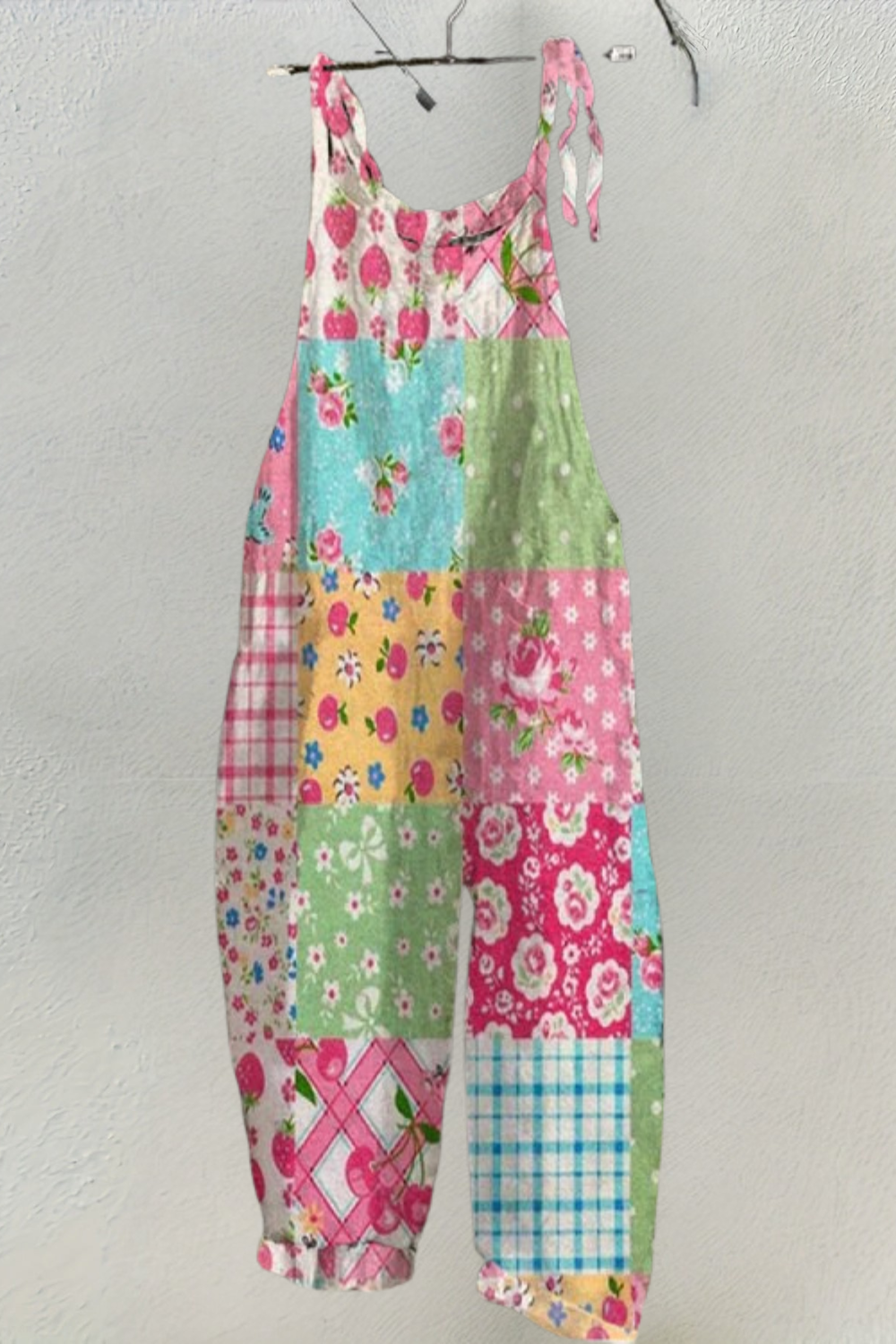 Bohemian Floral Jumpsuit - Effortless Style for Women, All-Day Comfort