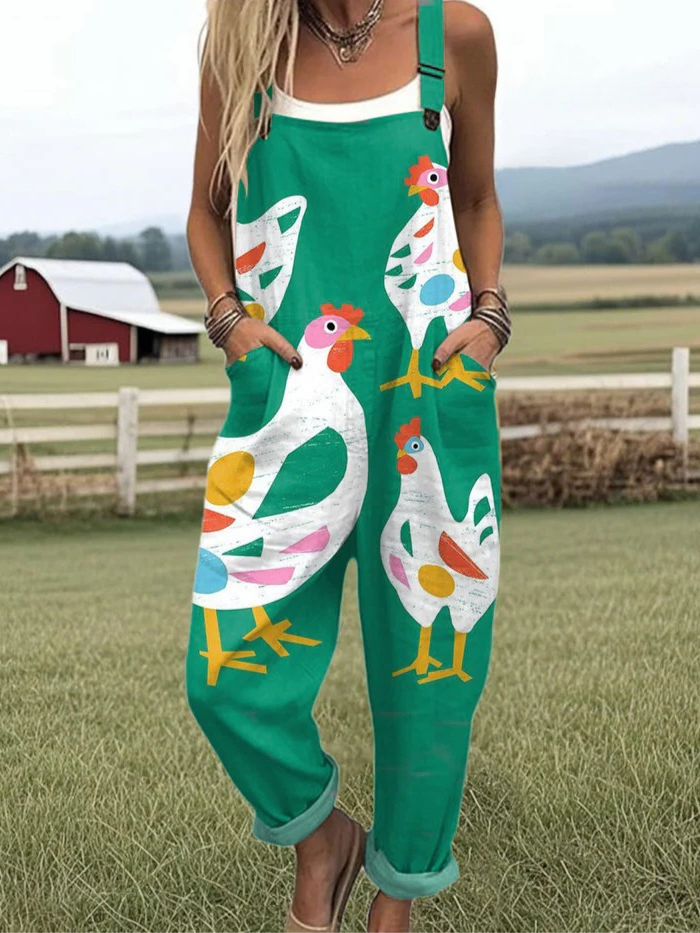 SERELLA – BLOSSOM TRAIL WIDE-LEG JUMPSUIT