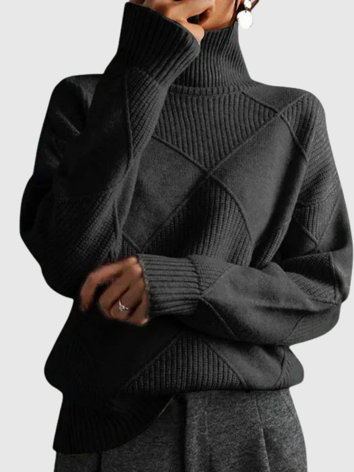 Mara | Luxe Textured Winter Sweater