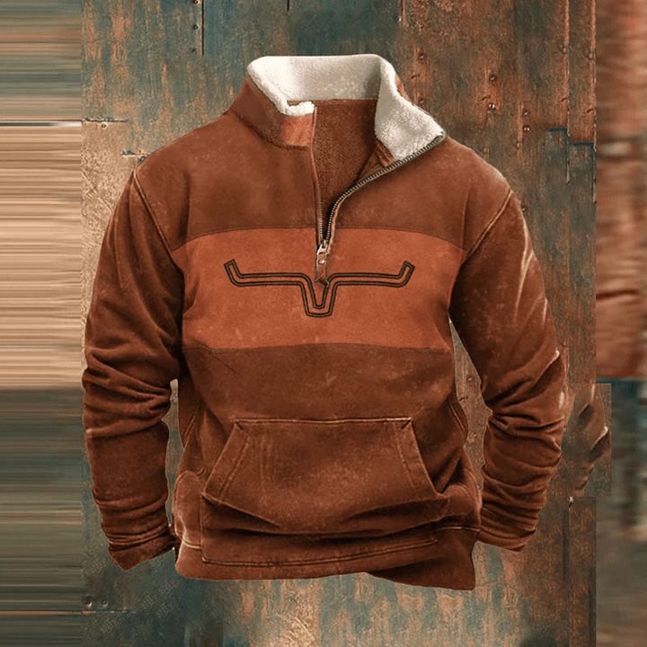 ARIVELLEA – GRAPHIC ZIP-UP SWEATSHIRT FOR MEN