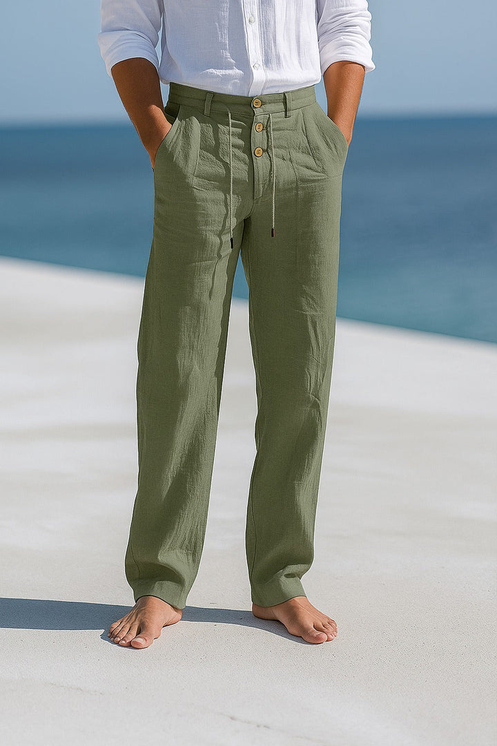 EDWARD – PREMIUM LINEN TROUSERS