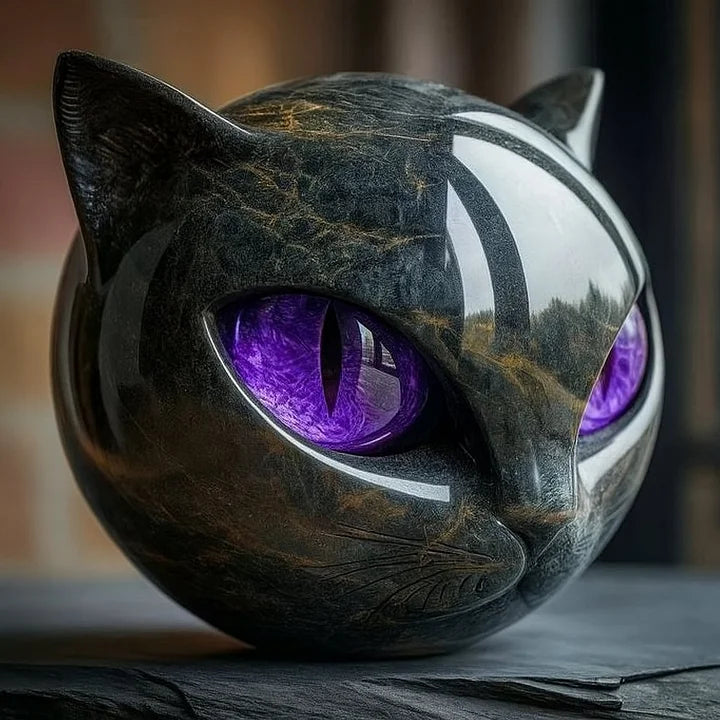 Jinx™ | Marble Cat Sculpture