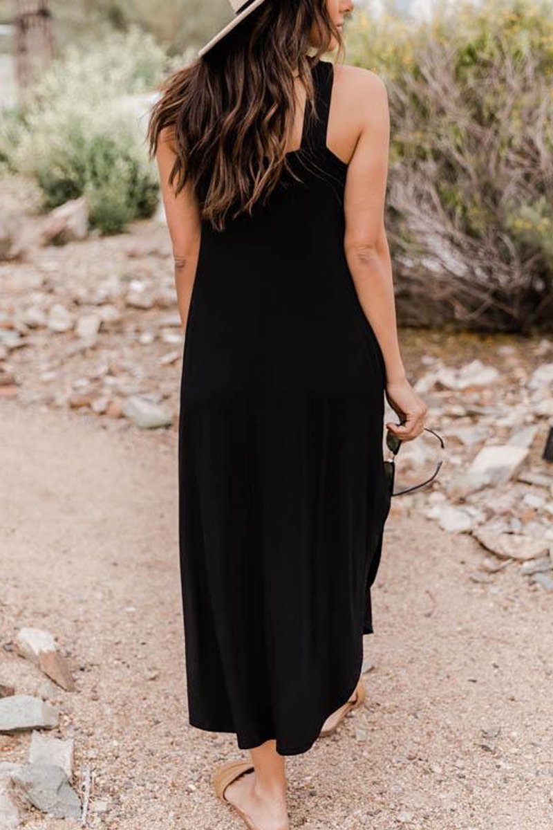 RENATA – HALTER MAXI DRESS
