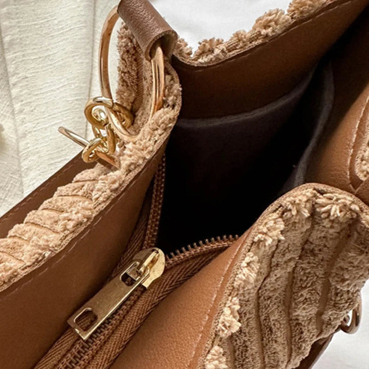 Nayeli – Elegant Corduroy Tote Bag