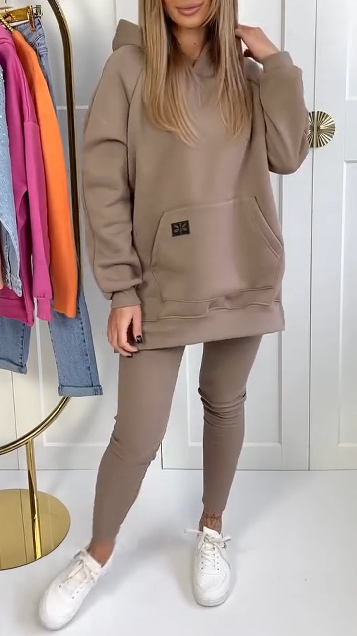 Nerina - Casual Hoodie and Leggings Set