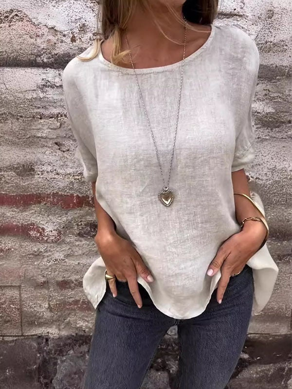 VALOURA - Minimalist Relaxed Top