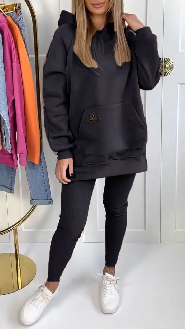 Nerina - Casual Hoodie and Leggings Set