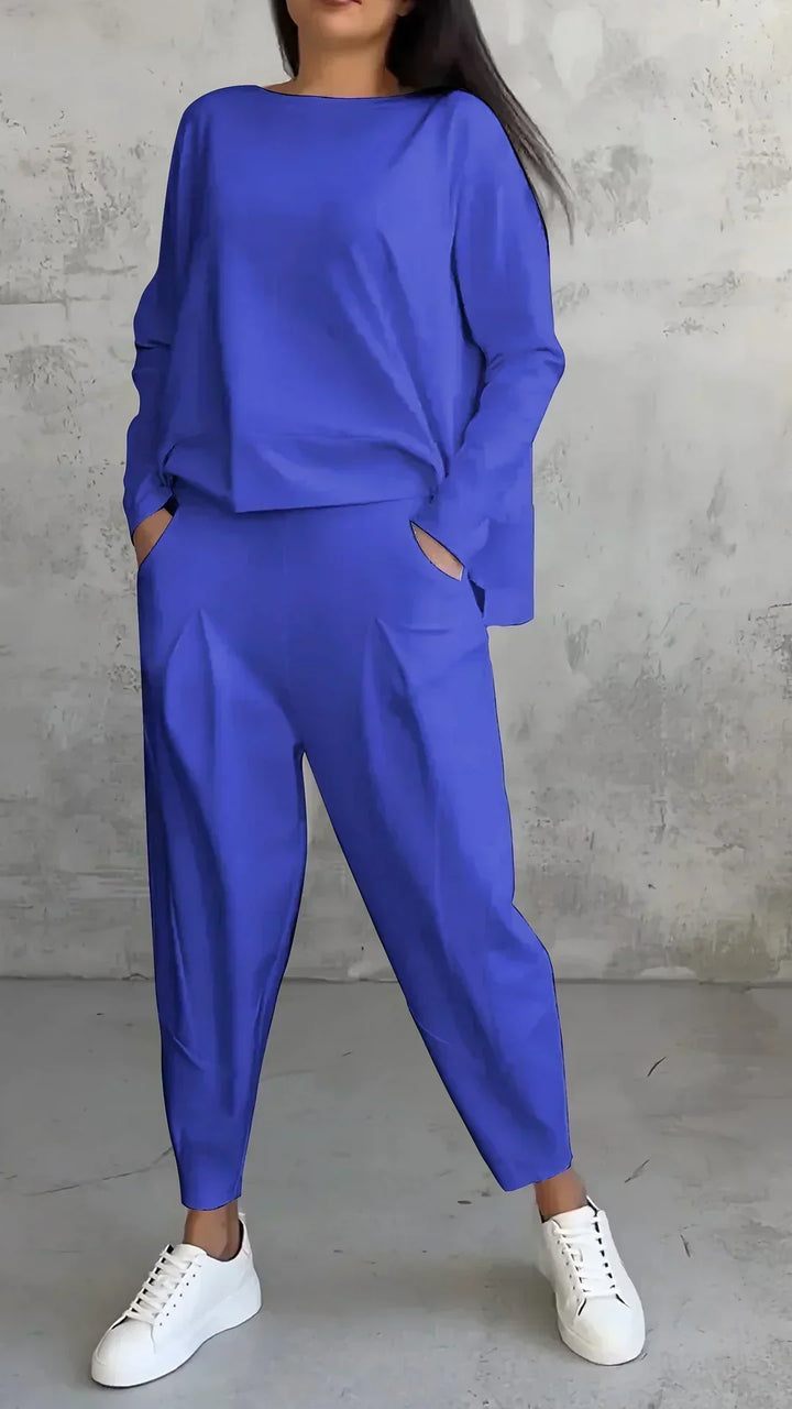 Daria - Elegant & Chic Two-Piece Ensemble – Effortless Style & Comfort