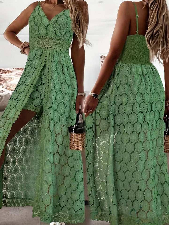 Dawn - Elegant Lace Romper