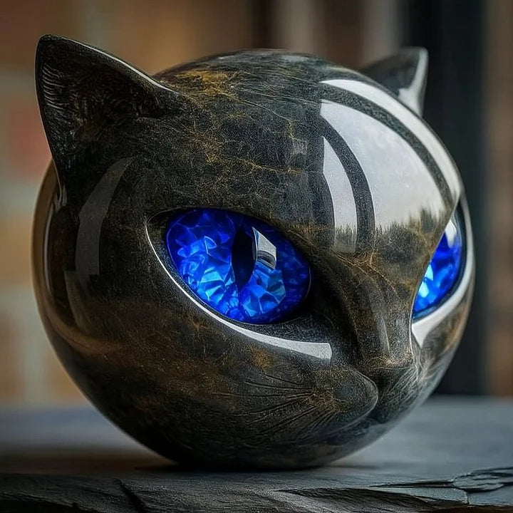 Jinx™ | Marble Cat Sculpture