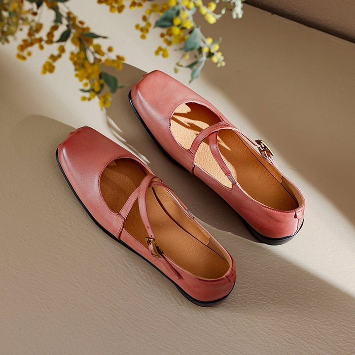 Jane's Boutique™ | Edith Leather Mary Janes