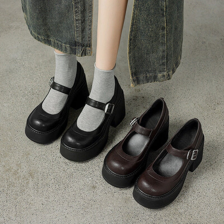 Jane's Boutique™ | Pela Leather Pumps