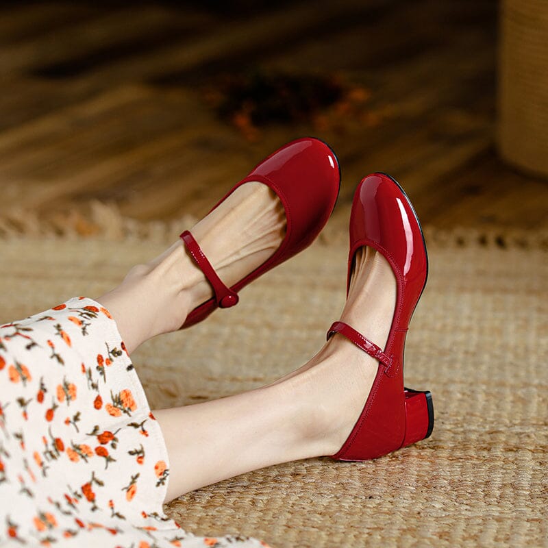 Jane's Boutique™ | Livy Leather Mary Janes