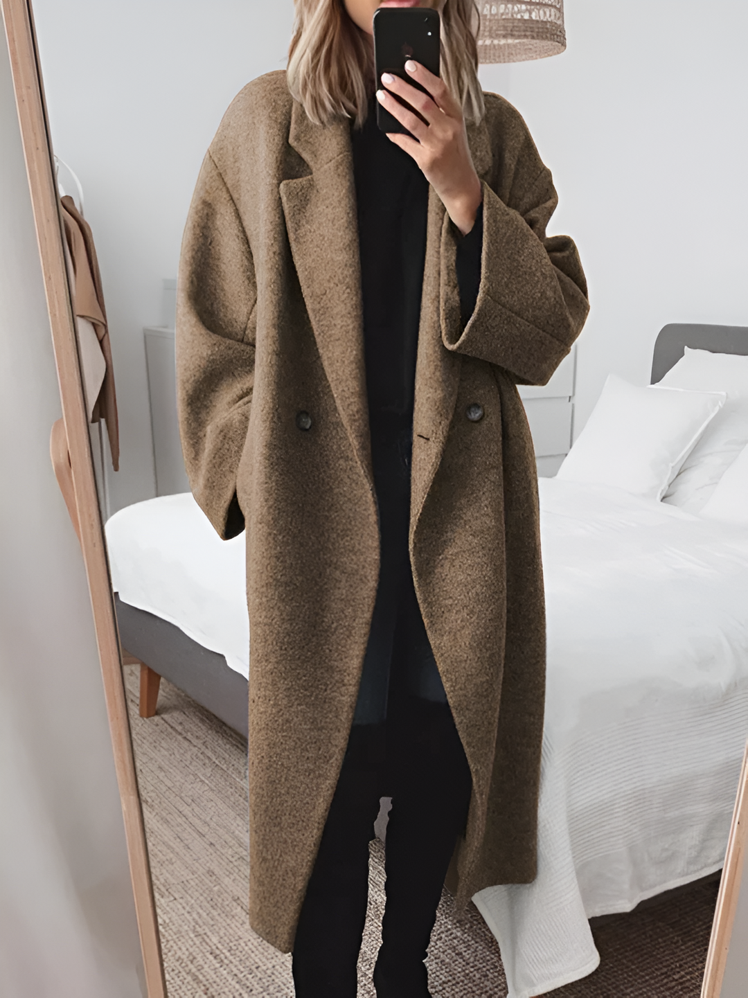 Shiloh | Wool Lapel Coat