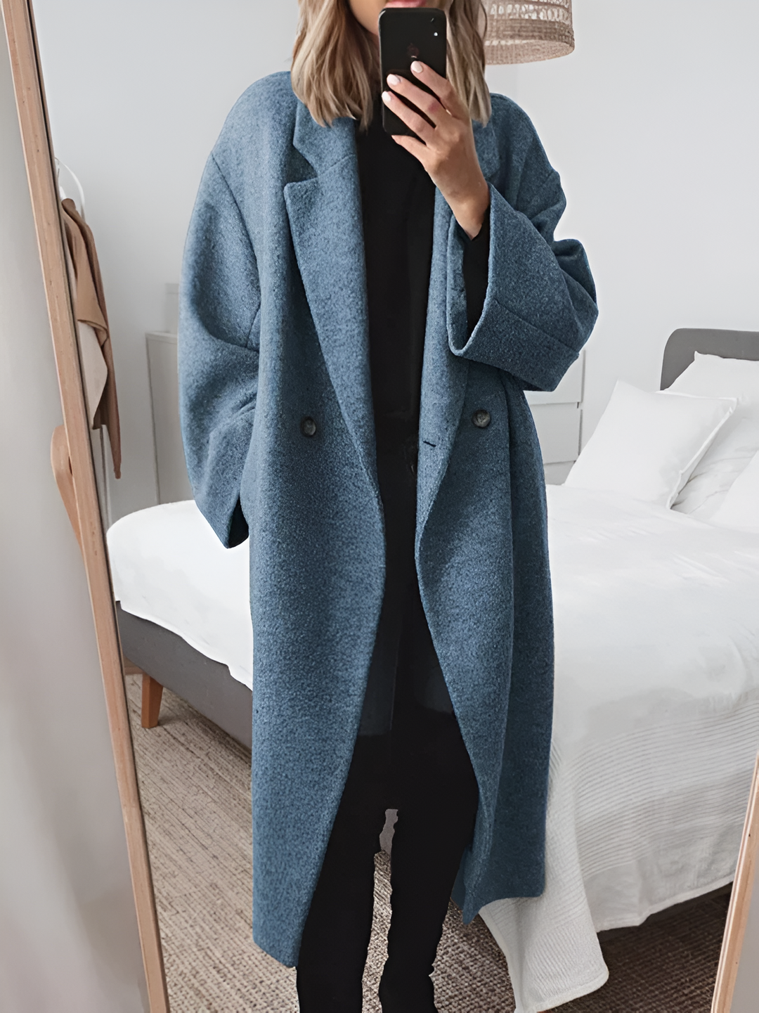 Mela | Elegant Wool Coat