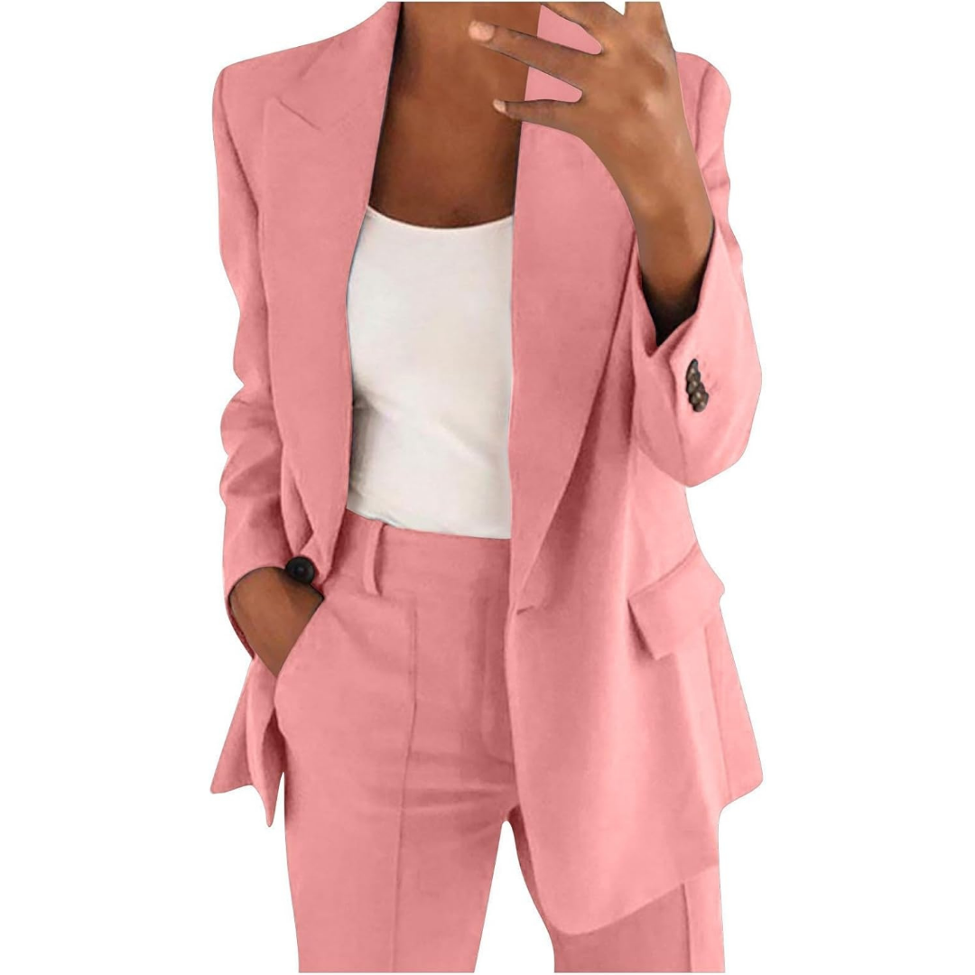ALVERIA – ELEGANT BLAZER & TROUSER SET FOR ELEVATED STYLE