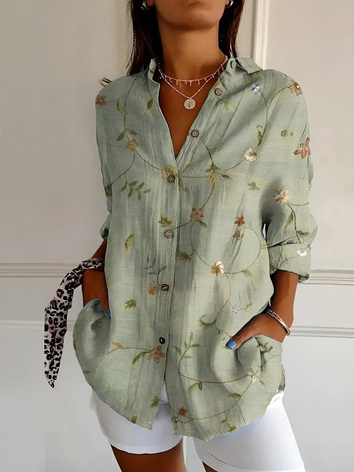 Ysara - Casual Printed Blouse